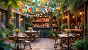 Ambiance guinguette : Décoration extérieur à petit budget