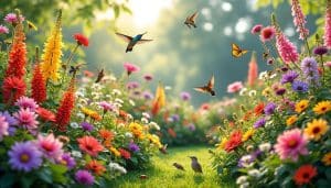 Biodiversité au jardin : attirer oiseaux et pollinisateurs