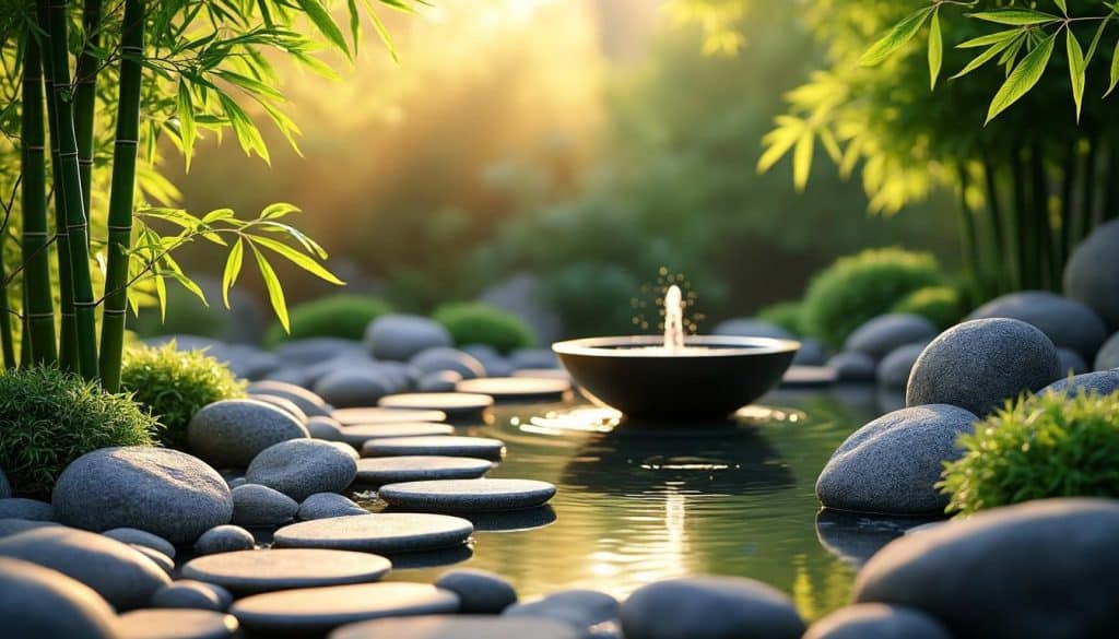 créez un espace extérieur zen et apaisant avec des galets, du bambou et des fontaines. inspirez-vous de nos idées pour une décoration naturelle et harmonieuse, parfaite pour se détendre au jardin ou sur la terrasse.