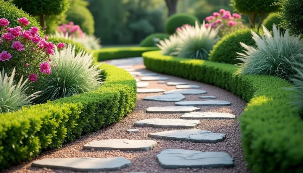 découvrez nos conseils et idées pour le design de cheminements, allées et bordures de jardin afin d'embellir et structurer vos espaces extérieurs avec style et fonctionnalité.