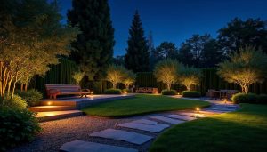 Éclairage de jardin : sécurité et ambiance