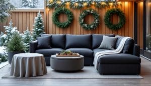 Hivernage : protéger sa Décoration extérieur sans perdre le style