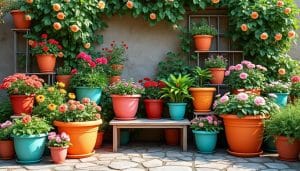 Jardinières et pots : couleurs qui boostent la Décoration extérieur