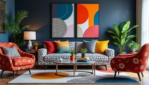 Mix & match : oser les motifs en Décoration intérieur