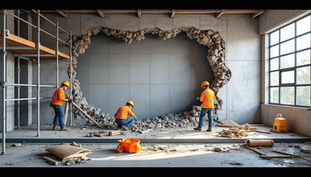 découvrez comment réussir l'ouverture d'un mur porteur en toute sécurité : conseils sur les travaux, l'utilisation d'ipn et les mesures de sécurité essentielles.