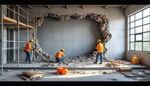 Ouverture de mur porteur : travaux, IPN et sécurité