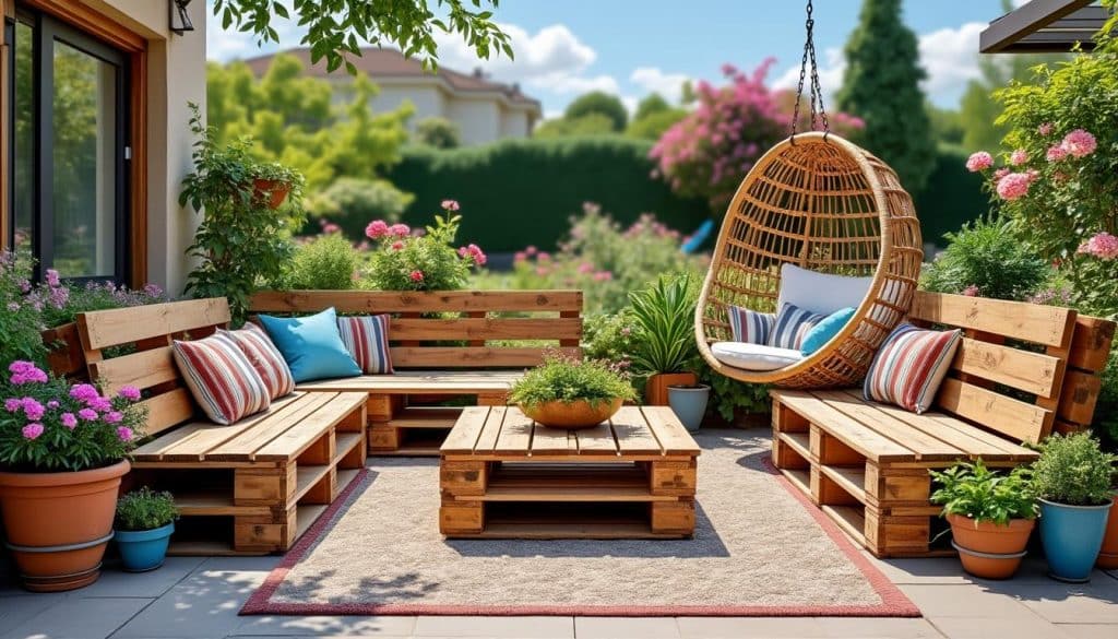 découvrez des idées diy originales pour décorer votre extérieur en recyclant des palettes et objets récupérés. inspirez-vous pour créer un espace unique, écologique et tendance !