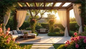 Pergola, tonnelle, treillis : structures pour jardin stylé