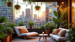 Petit balcon, grande déco : optimiser la Décoration extérieur urbaine