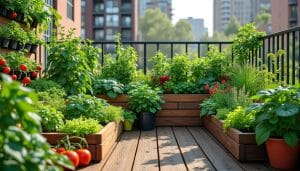 Potager urbain : cultiver sur balcon et petit jardin