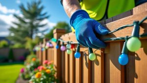 Windproof : fixer guirlandes et objets de Décoration extérieur durablement