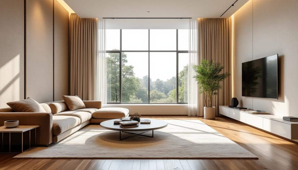 découvrez comment une décoration d'intérieur feutrée peut transformer l'acoustique de vos grandes pièces, en apportant confort et élégance à votre espace.