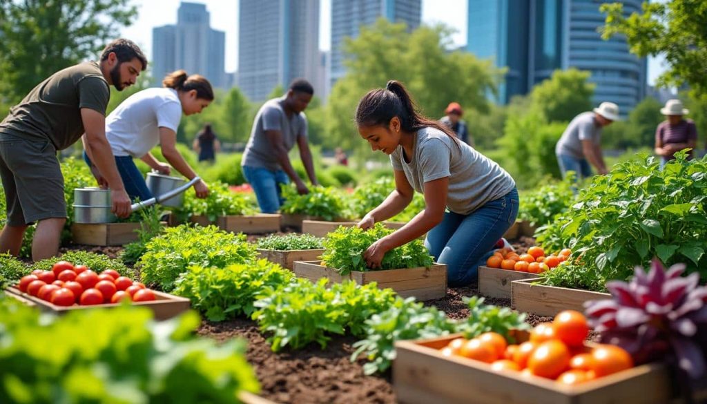 découvrez comment le jardin potager en circuit court permet aux citadins de consommer des légumes frais et locaux, favorisant une alimentation saine et durable en milieu urbain.