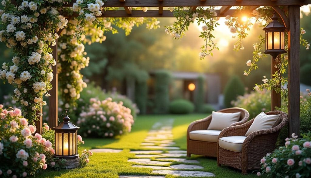 découvrez comment la décoration extérieure parfumée avec du jasmin et du chèvrefeuille crée une ambiance agréable et naturelle pour sublimer vos espaces extérieurs.