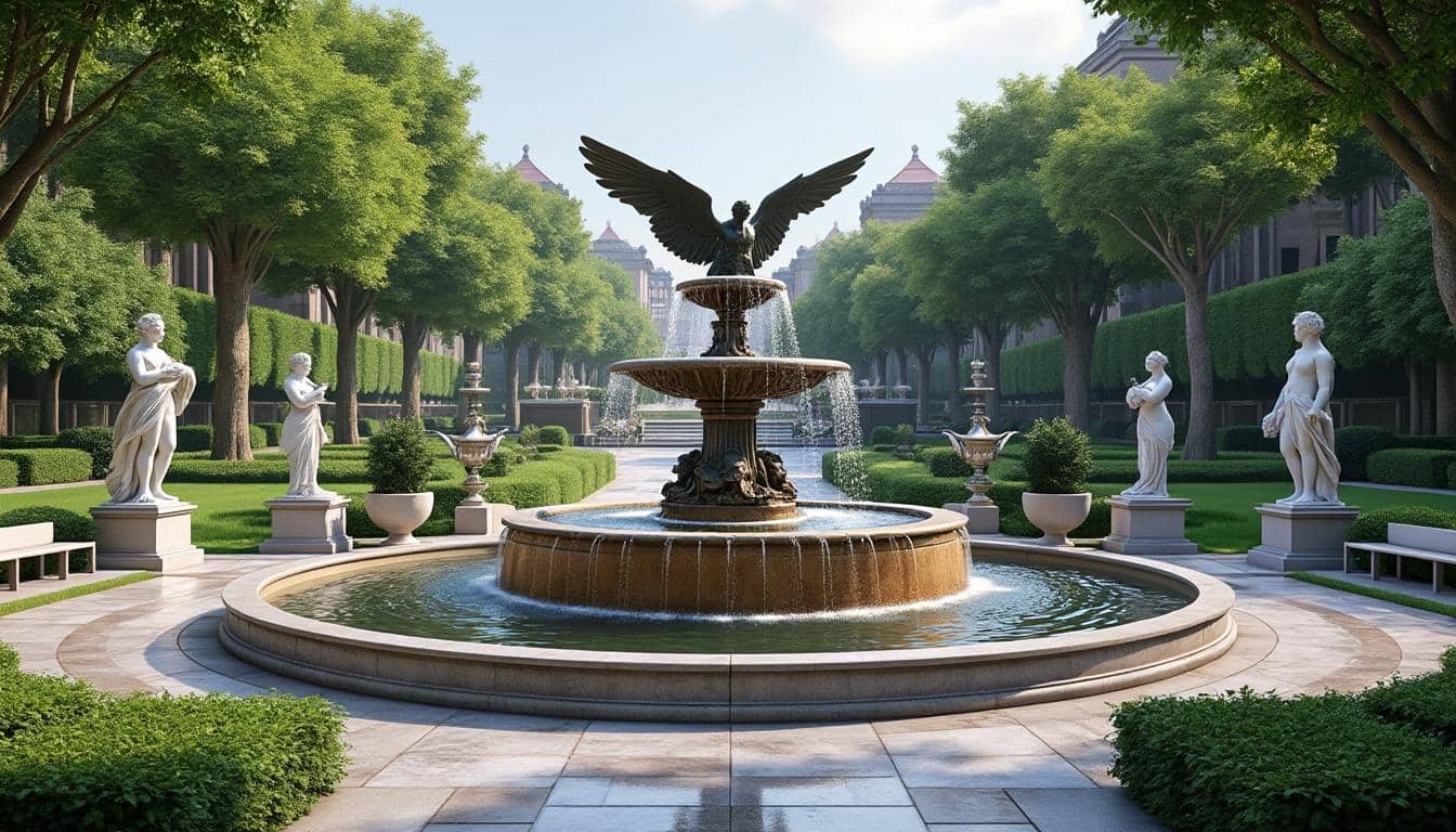 découvrez comment la décoration extérieure sculpturale avec des fontaines et des statues transforme votre jardin en un espace artistique et harmonieux.