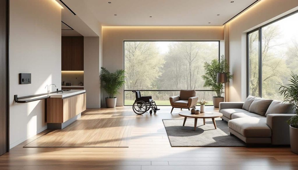 découvrez comment l'aménagement intérieur facilite l'accès et améliore le confort des personnes à mobilité réduite grâce à des solutions adaptées et innovantes.
