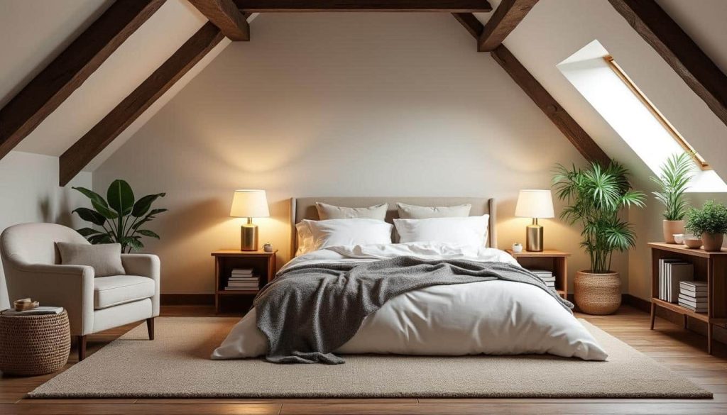 découvrez comment l'aménagement intérieur peut transformer vos combles en chambres d'amis confortables et accueillantes, optimisant ainsi l'espace et le confort de votre maison.