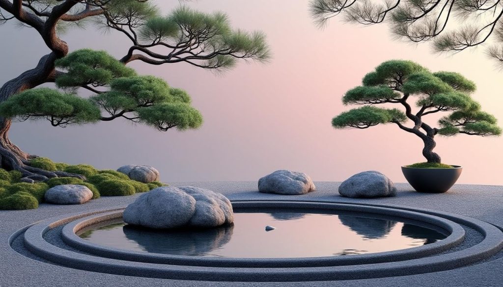 découvrez comment le jardin japonais incarne les principes du vide et du zen pour créer un espace de sérénité et d'harmonie.