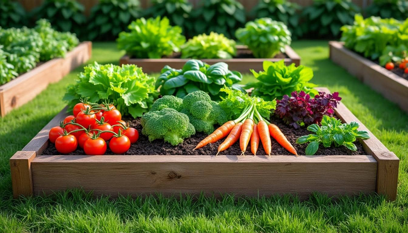découvrez comment le jardin potager en carrés optimise l'organisation et la culture de vos légumes pour un potager productif et esthétique.