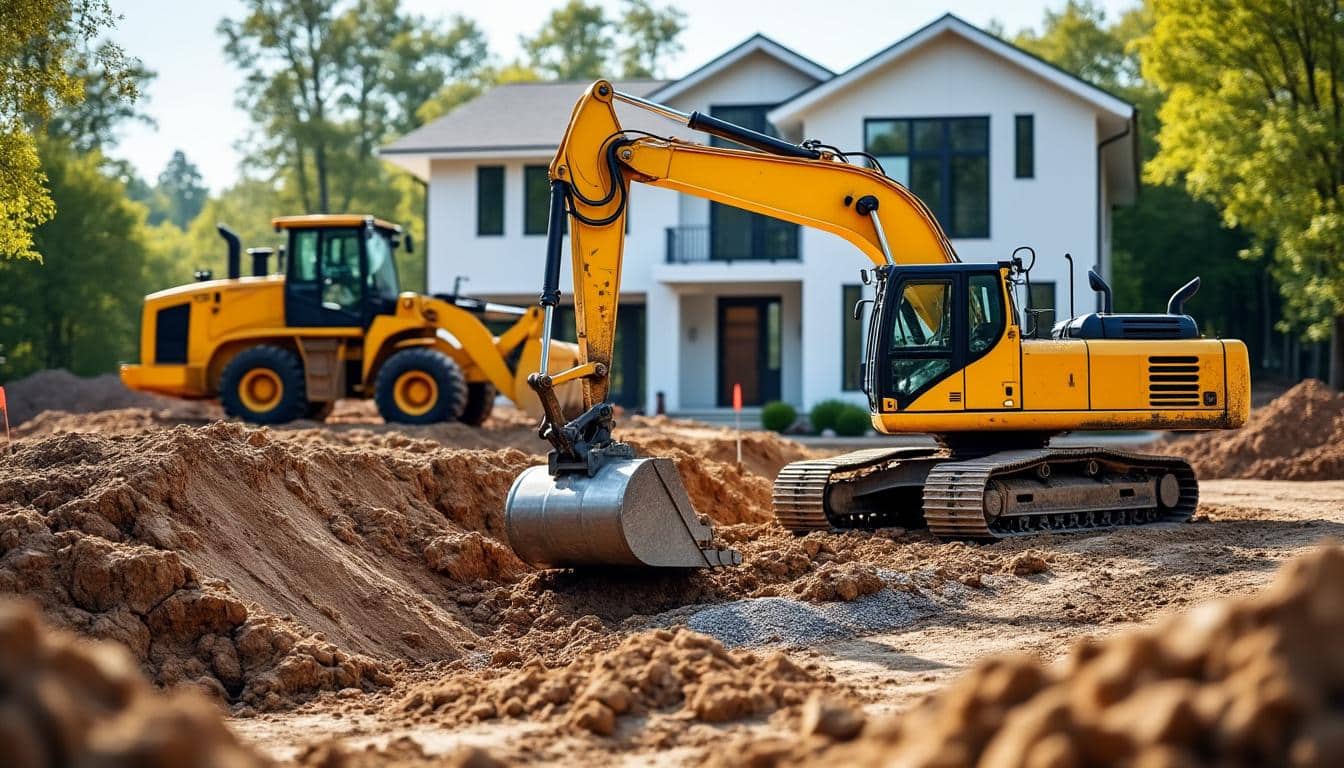 découvrez comment les travaux de terrassement préparent efficacement le terrain pour la construction d'une extension, assurant stabilité et sécurité à votre projet.