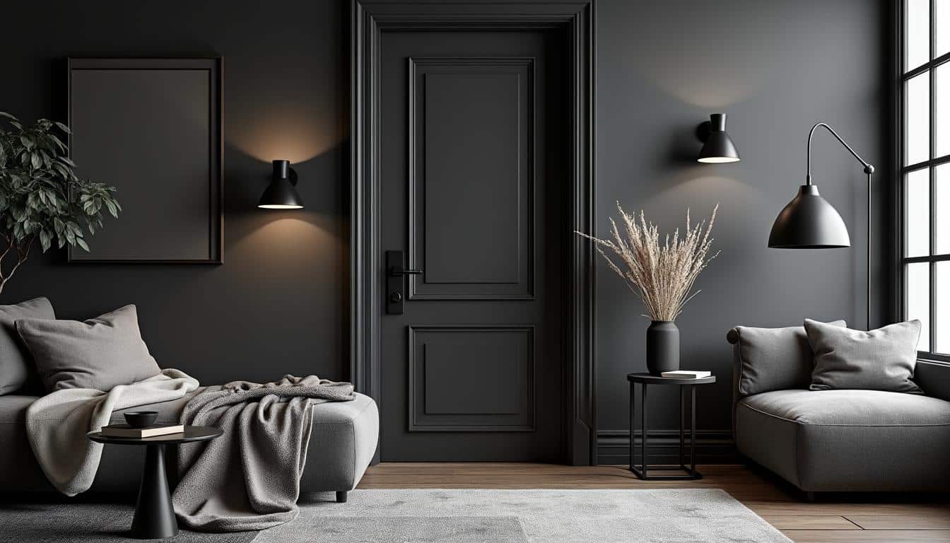 découvrez comment la décoration d'intérieur élégante intègre le noir mat pour sublimer les détails et créer une atmosphère sophistiquée et moderne.