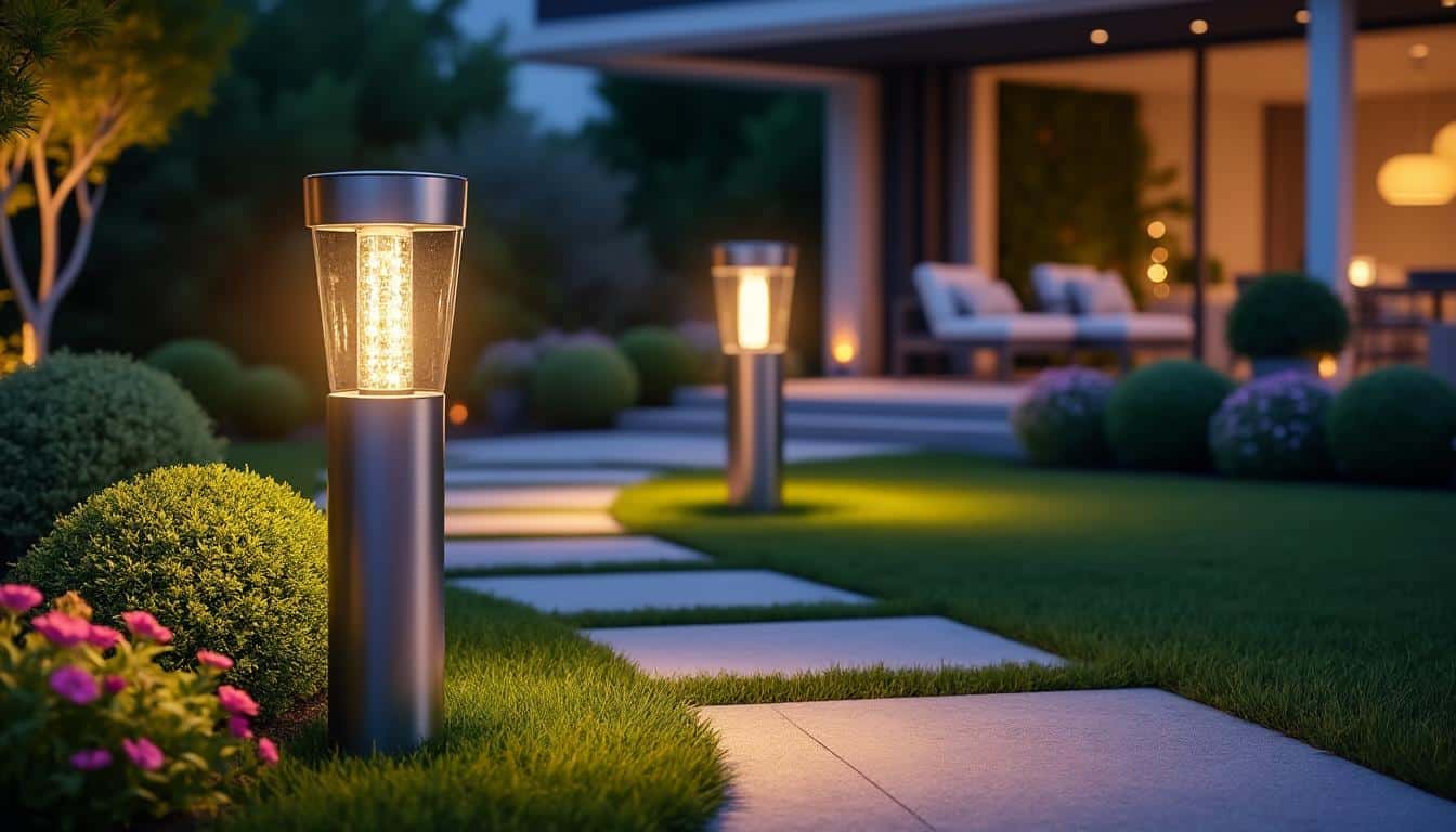 découvrez comment les bornes led solaires illuminent et embellissent votre décoration extérieure de manière écologique et élégante.