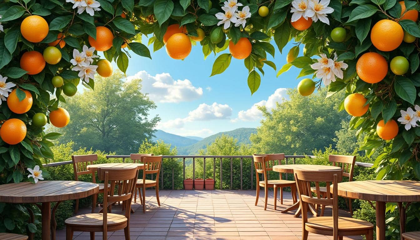 découvrez comment le jardin d'agrumes embellit et parfume votre terrasse dès le printemps, apportant fraîcheur et couleurs à votre espace extérieur.