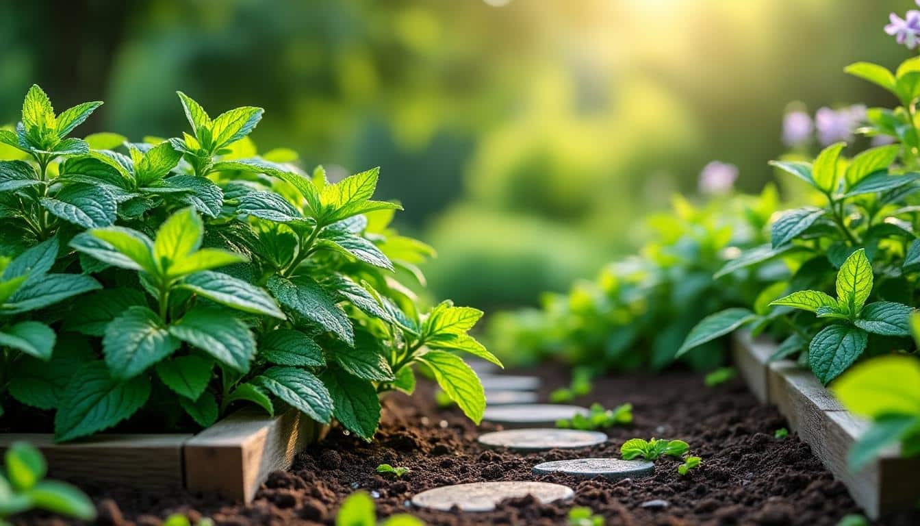 découvrez le jardin de simples, spécialisé dans la culture naturelle de la menthe et de la mélisse, pour des plantes aromatiques fraîches et de qualité.