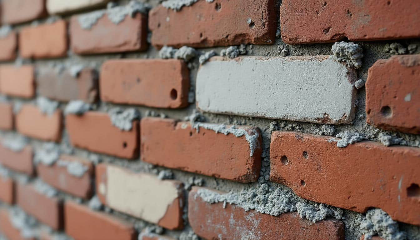 les travaux de rejointoiement renforcent et stabilisent efficacement les murs en briques anciennes, assurant leur durabilité et leur esthétique.
