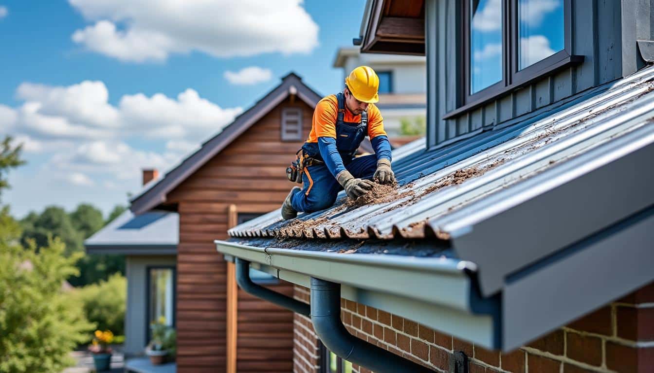 découvrez comment les travaux de zinguerie permettent de remplacer efficacement les gouttières percées par des gouttières en zinc durables et esthétiques.