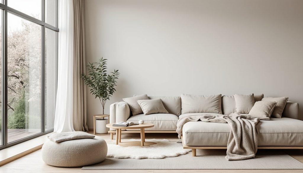 découvrez comment la décoration d'intérieur nordique intègre des peaux de mouton synthétiques pour allier confort, style naturel et respect de l'environnement.