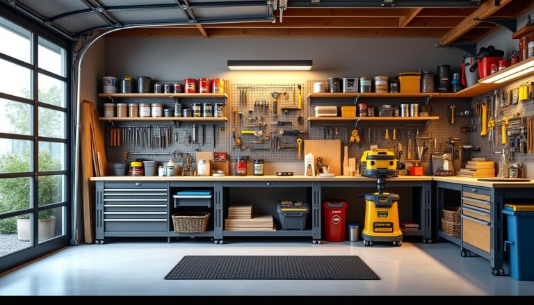 découvrez comment transformer votre garage en un atelier de bricolage fonctionnel grâce à un aménagement intérieur optimisé et sur mesure.
