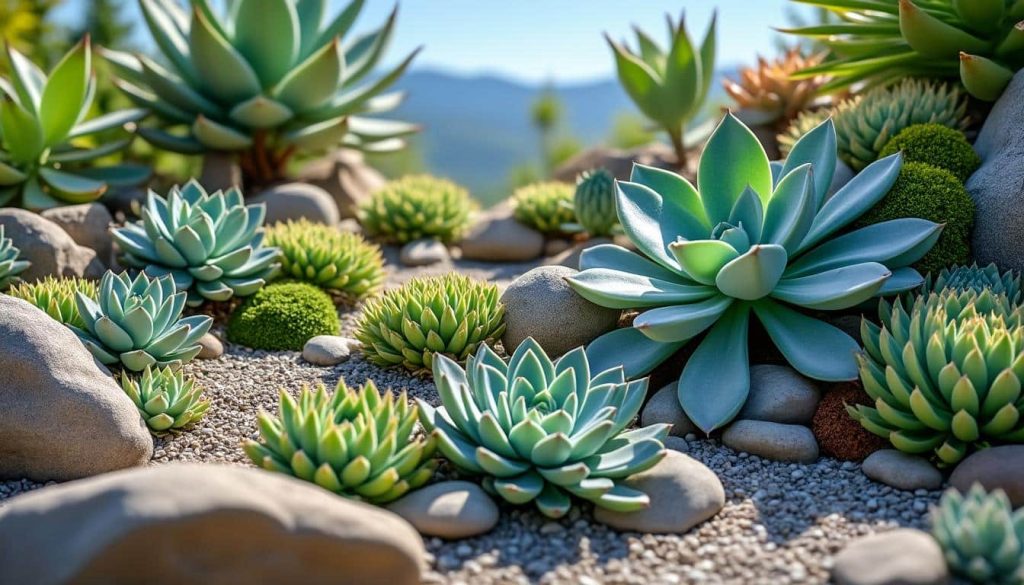 découvrez comment créer un jardin de rocaille en utilisant des plantes succulentes et grasses, idéales pour un décor naturel, résistant et facile d'entretien.
