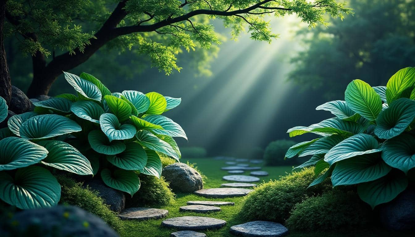 découvrez comment le jardin d'ombre utilise les hostas pour apporter couleur et vie aux coins sombres de votre jardin, grâce à ces plantes résistantes et élégantes.