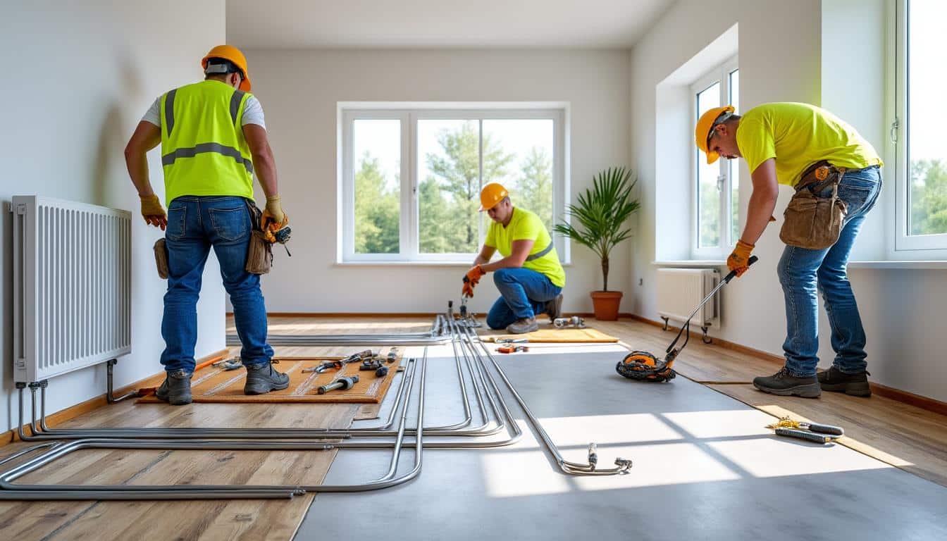 découvrez comment remplacer vos radiateurs par un plancher chauffant pour un confort optimal et une meilleure répartition de la chaleur dans votre logement.