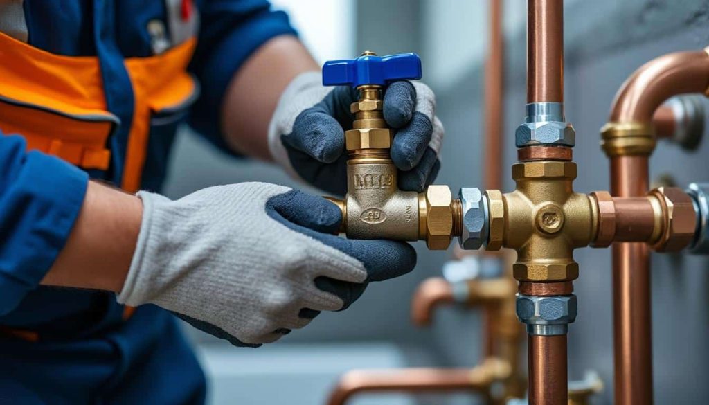 découvrez comment les travaux de plomberie permettent d'installer des réducteurs de pression d'eau pour protéger vos installations et assurer un débit optimal.