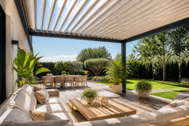 découvrez comment la pergola bioclimatique améliore la régulation thermique de votre terrasse tout en optimisant votre décoration extérieure pour un espace à la fois esthétique et confortable.