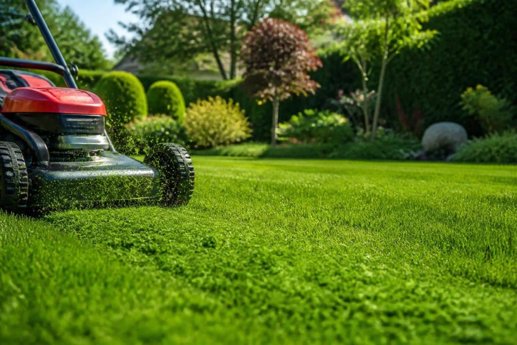 découvrez comment la tonte mulching améliore l'apport naturel d'azote au gazon pour un jardin plus sain et écologique.
