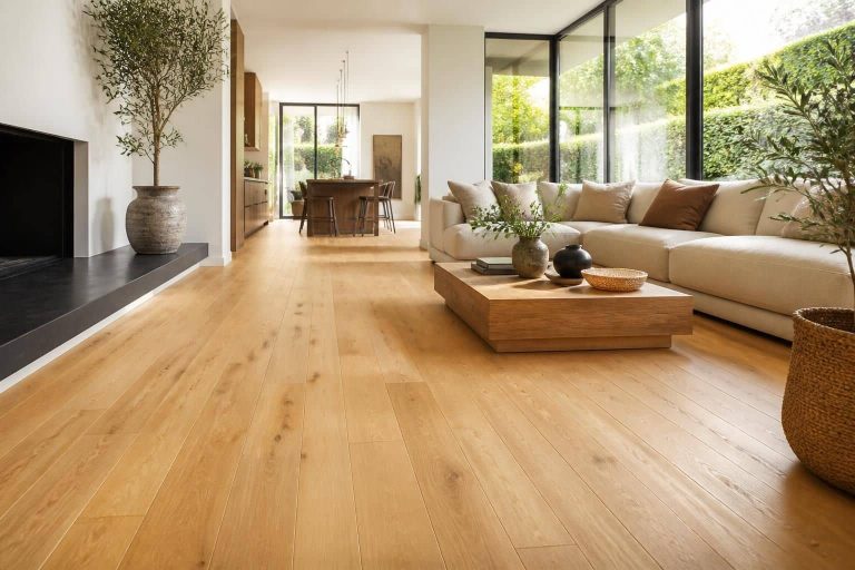 découvrez comment le parquet massif en chêne garantit la durabilité et l'élégance de votre revêtement de sol, pour des projets de décoration intérieure à la fois esthétiques et pérennes.