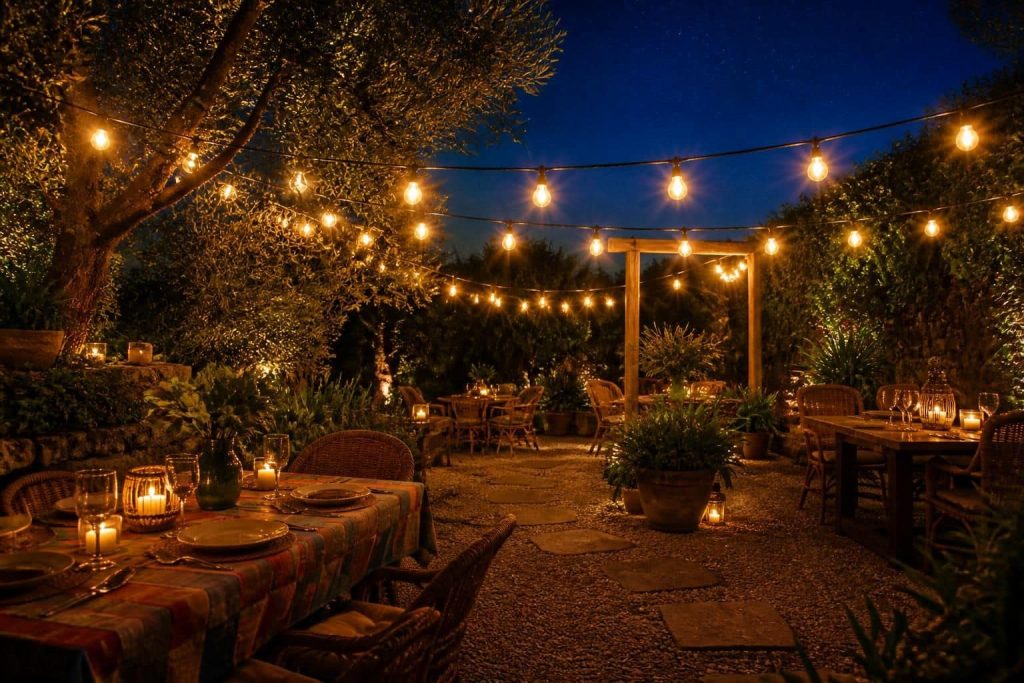 découvrez comment la guirlande guinguette transforme l'ambiance nocturne festive et devient un incontournable de la décoration extérieure.