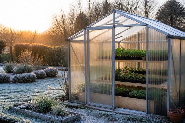 découvrez comment une serre en polycarbonate protège efficacement vos semis du gel et optimise l'entretien de votre jardin pour une croissance saine et durable.