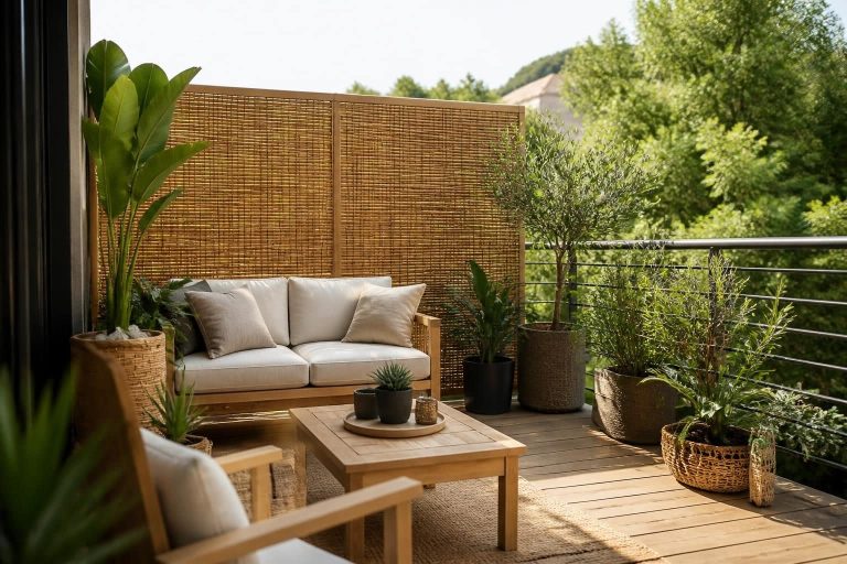 découvrez comment optimiser la préservation de l'intimité de votre balcon grâce au brise-vue en bambou, une solution esthétique et naturelle idéale pour la décoration extérieure.