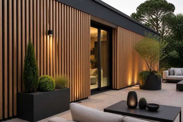 découvrez comment le bardage en bois claire-voie transforme la devanture de votre maison, alliant modernité et élégance pour un aménagement extérieur design et chaleureux.