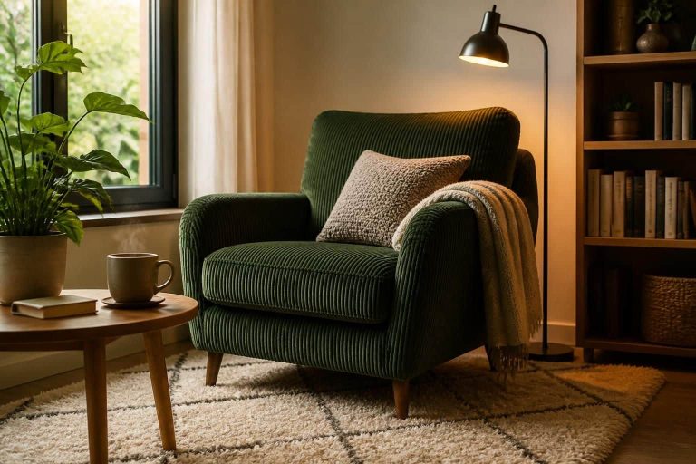 découvrez comment un fauteuil en velours côtelé peut transformer le confort et l'ambiance de votre espace de lecture, en apportant élégance et douceur à vos projets de décoration intérieure.