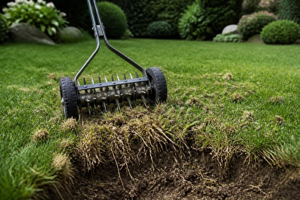 découvrez comment un aérateur de gazon améliore la scarification et l'oxygénation des racines pour un jardin sain et vigoureux. conseils d'entretien essentiels pour un gazon luxuriant.