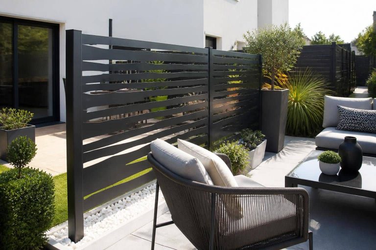 découvrez comment le claustra en aluminium allie élégance et fonctionnalité pour créer une séparation moderne et esthétique avec le voisinage, idéale pour vos projets de décoration extérieure.