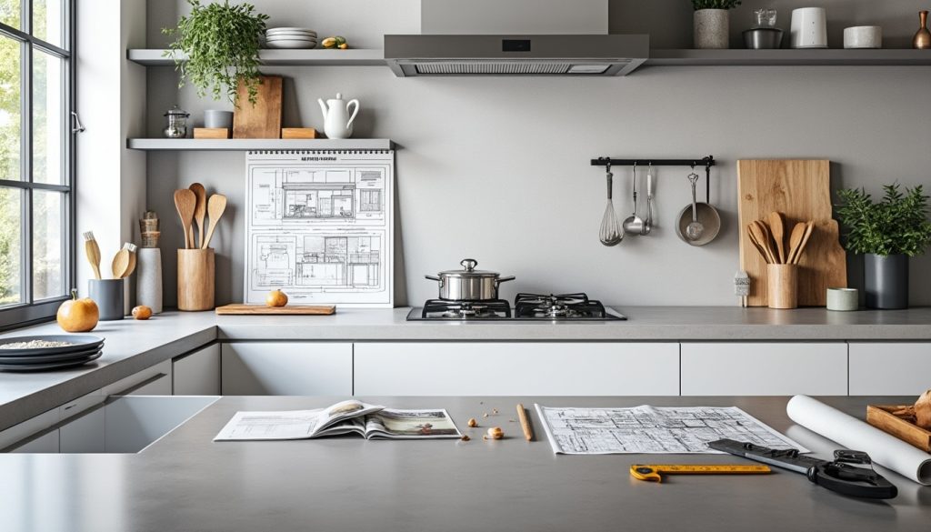 découvrez tout ce qu'il faut savoir sur les plans de travail de cuisine en béton ciré : dimensions idéales, conseils de conception et idées pour un rendu moderne et durable.