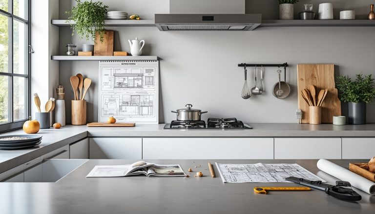 découvrez tout ce qu'il faut savoir sur les plans de travail de cuisine en béton ciré : dimensions idéales, conseils de conception et idées pour un rendu moderne et durable.