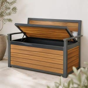 Banc coffre de jardin