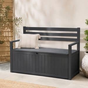 Banc de rangement ext&eacute;rieur